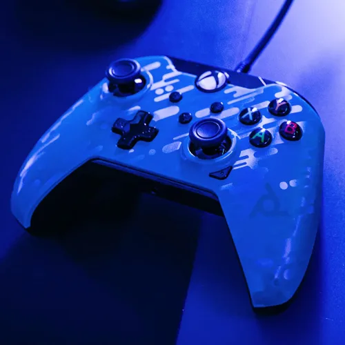 Vista 7 de PDP Wired Game Controller - Xbox Series XS, Xbox One, PCLaptop Windows 10, Steam Gaming Controller - Perfect for FPS Games - Dual Vibration