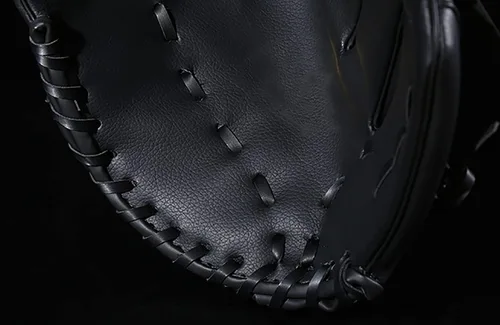 Vista 4 de Guantes de béisbol, guantes de softbol, guantes de receptor, adecuados para jóvenes, adultos y principiantes, entrenamiento deportivo al aire libre