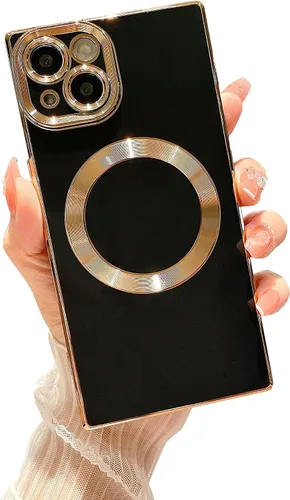 Vista 73 de Owncase Funda Magnética para iPhone 11, (Compatible con MagSafe) (Protección Completa de Lente de Cámara) (Esquinas Reforzadas) Funda Parachoques