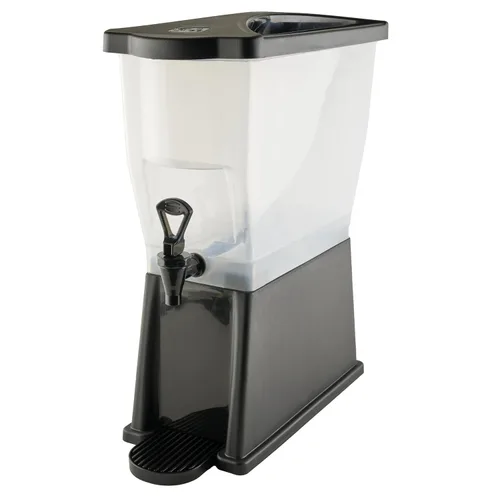 Vista 2 de Winco Dispensador de bebidas delgado de 3 galones con base