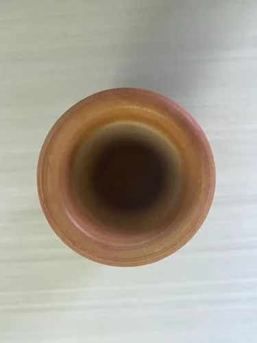 Vista 4 de Tamaño tallado de madera sólida hecha a mano antiguo del tenedor de la pluma 4" X 2" pulgadas