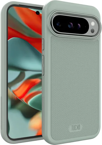 Vista 60 de TUDIA MergeGrip [Compatible con Magsafe] Funda para Google Pixel 7a 2023, [Probada contra caídas de grado militar] Borde elevado para protección