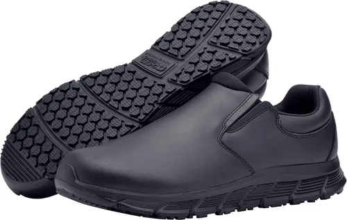 Vista 2 de Shoes for Crews Zapatos de trabajo antideslizantes para hombre, cómodos, antideslizantes, ideales para restaurantes, salud, personal minorista