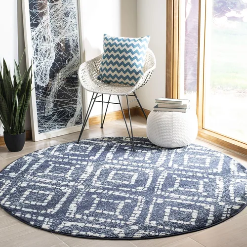 Vista 51 de SAFAVIEH Colección Adirondack Alfombra Decorativa - 2'6" x 4', Negro y Marfil, Diseño Moderno Desgastado, No Desprende Pelusa y Fácil Cuidado, Ideal