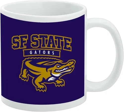 Vista 108 de Abilene Christian Wildcat Taza de café de cerámica, tazas de regalo novedosas para café, té y bebidas calientes, 11 onzas, color blanco
