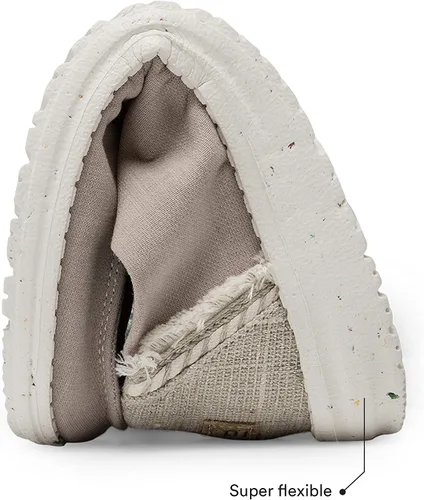 Vista 4 de Hey Dude Wendy Natural - Mocasines para mujer