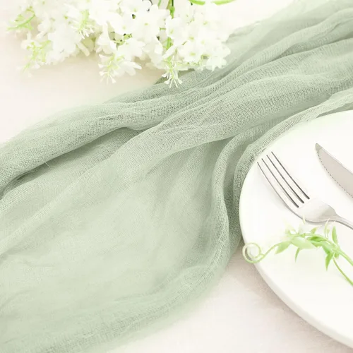 Vista 5 de Boao Halloween Cheese Cloth 35.43 x 393.7 Inch Sage Green Cheesecloth Roll for Crafts Large Cotton Muslin Gauze Fabric for Halloween Outdoor &