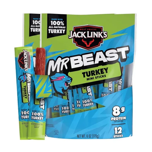 Vista 11 de Jack Link's MrBeast Original Mini Palitos de Cecina de Carne