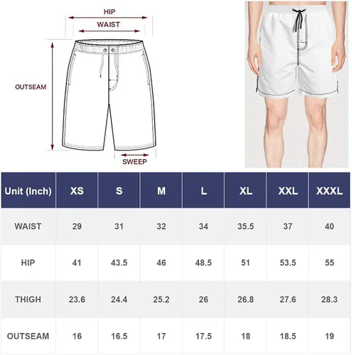 Vista 6 de Traje de baño corto de secado rápido para hombre, con forro de malla, moda