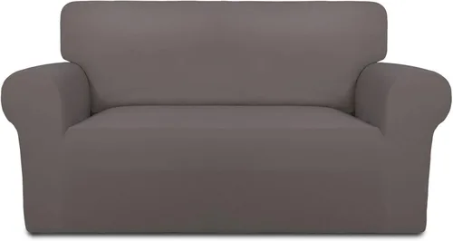 Vista 78 de PureFit Funda súper elástica para sofá reclinable con bolsillo, funda de sofá suave y antideslizante de elastano, lavable, protector de muebles