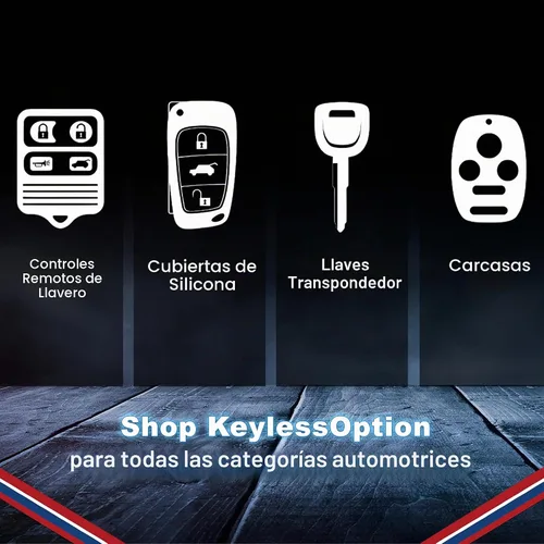 Vista 7 de Carcasa de llave de mando remoto 5bth para puerta de elevación para Chevrolet Silverado GMC Sierra (M3N-32337200, 84209236)