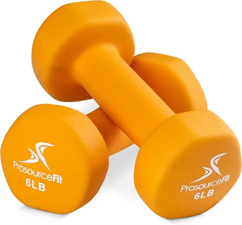 Vista 11 de ProsourceFit Neoprene Dumbbell Coated for Non-Slip Grip
