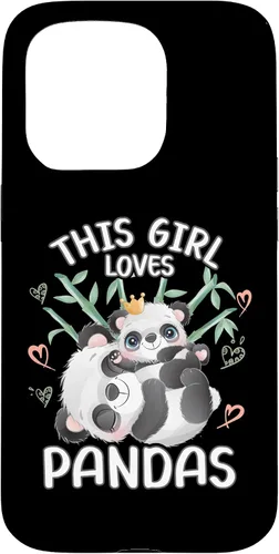 Vista 14 de This Girls Loves Pandas' for Teen Girls Case for iPhone 17