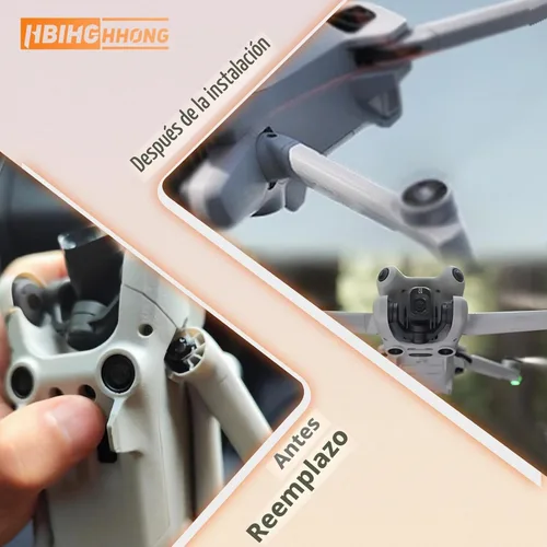 Vista 5 de Reemplazo del eje del brazo delantero para DJI mini 4 pro/Mini 3 bisagras de brazo delantero eje de brazo para DJI mini 4 Pro Drone Accesorios