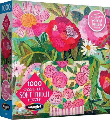Vista 9 de RoseArt - Soft Touch - Farmer's Market - Rompecabezas de 1000 piezas para adultos