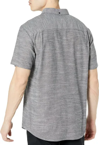 Vista 2 de Hurley One & Only - Camisa de manga corta abotonada para hombre