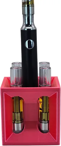 Vista 6 de Soporte para Bolígrafo Vape Tesseract (Negro)