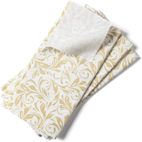 Vista 12 de Servilletas de papel American Homestead - Servilletas desechables tipo lino para cena BBQ - Servilletas de mesa de calidad de restaurante