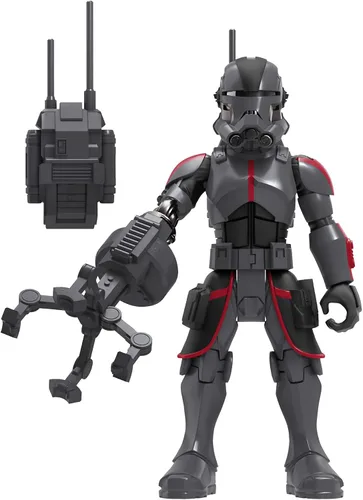 Vista 5 de STAR WARS Mission Fleet Clone Commando Clash - Figura de acción a escala de 2.5 pulgadas, paquete de 4 con múltiples accesorios, juguetes para niños