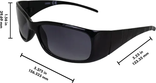 Vista 6 de AlterImage Boardwalk Fashion - Lentes de sol retro para motocicleta para hombres o mujeres, 3 pares envolventes de color rojo, negro y blanco