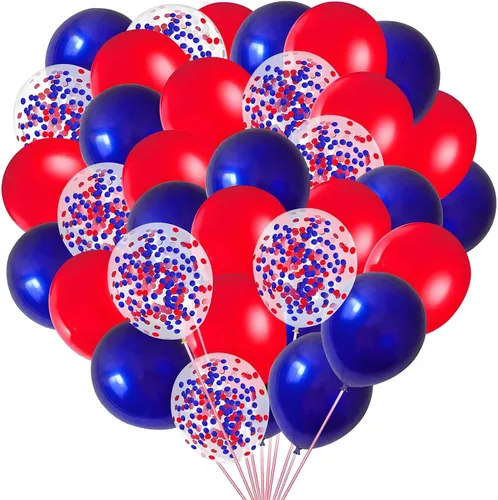 Vista 13 de Globos negros y dorados con globos de confeti negro y dorado para Año Nuevo, graduación, baby shower, boda, cumpleaños, fiestas familiares, 50