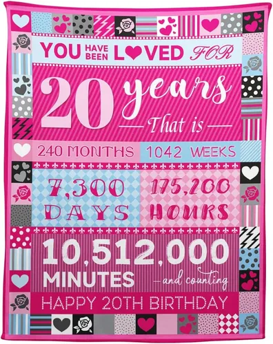 Vista 13 de YISUMEI Pink Love Rose Elements - Manta de cumpleaños para niña de 2 años, 50 x 60 pulgadas, moderna, multiusos, lavable a máquina