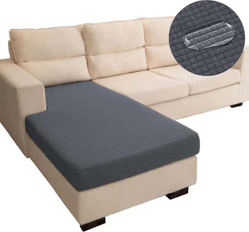 Vista 46 de Funda repelente al agua para cojín de sillón, funda elástica para respaldo individual de sofá seccional, funda para sofá en forma de L para mascotas