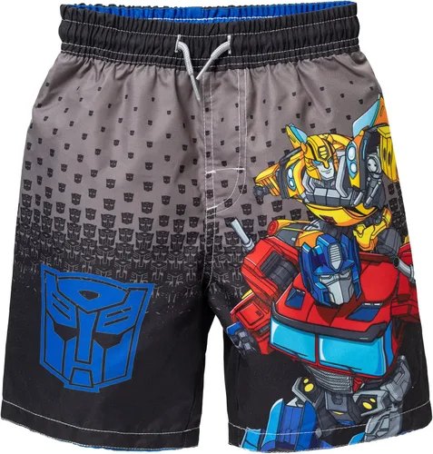 Vista 4 de Transformers Megatron Optimus Prime - Conjunto de traje de baño y protector de erupción de abejorro para niños pequeños a grandes