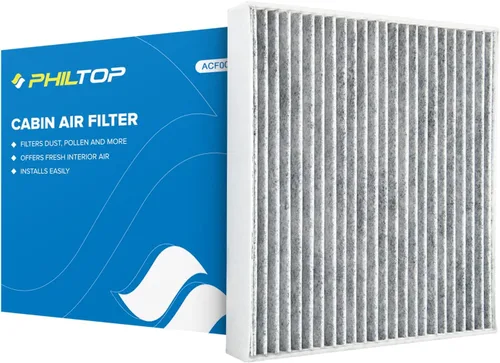 Vista 15 de PHILTOP Filtro de aire de cabina, reemplazo para CF9846A, Prius 2001-2009, Sienna LE 2004-2009, 4Runner 2003-2009, filtro de cabina Premium ACF016