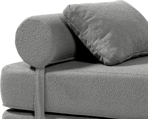 Vista 8 de Jaxx Avida Daybed - Tumbona plegable con colchón de espuma viscoelástica de primera calidad tamaño Queen - Fabricado en los Estados Unidos - Premium