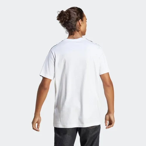Vista 3 de adidas Camiseta Essentials Single Jersey de 3 rayas para hombre