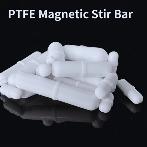 Vista 2 de 12 unids PTFE agitador magnético mezclador agitador bar, barra de agitación magnética 0.787 in/0.78 pulgadas