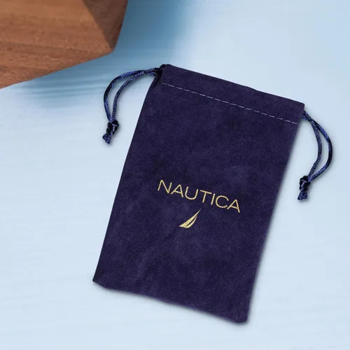Vista 4 de Nautica - Collar de acero inoxidable chapado en IP para hombre