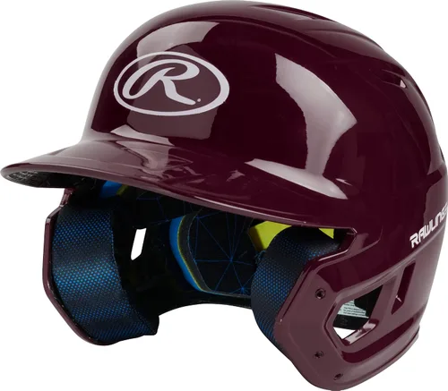 Vista 9 de Rawlings Casco de bateo de béisbol MACH Brillo Tamaños JR y SR Varios