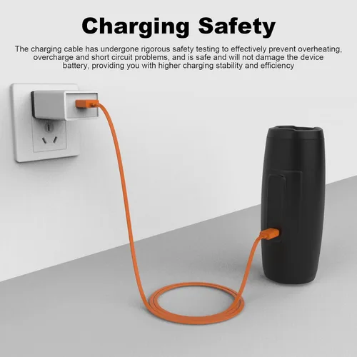 Vista 6 de Cable micro USB para altavoz JBL compatible con JBL Charge 3, Charge 2, Charge 2+, Flip 4, Flip 3, Flip 2, Pulse 3, Pulse 2, Go 2, Clip 2, Clip 2