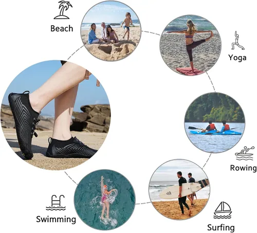 Vista 7 de Zapatos de agua para hombre, zapatos de agua para mujer, zapatos de agua para hombre, zapatos de agua para mujer, zapatos de agua para mujer