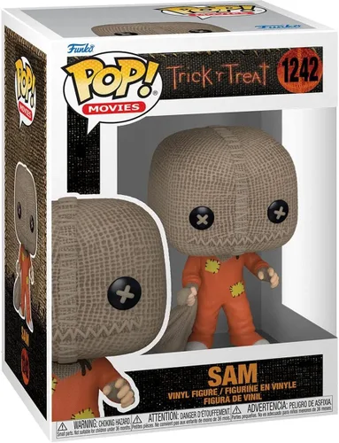 Vista 2 de POP Trick 'r Treat - Figura de vinilo de Sam Funko (paquete con funda protectora de caja compatible), multicolor, 3.75 pulgadas