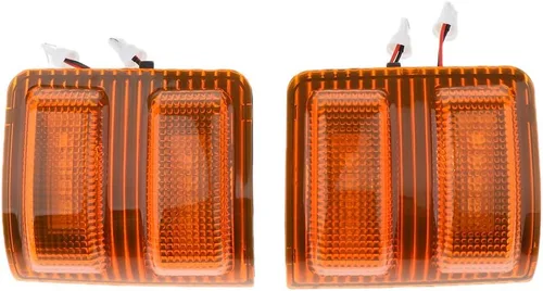 Vista 2 de Luces intermitentes LED para espejo lateral, lámpara de estacionamiento compatible con camionetas 2008-2016 F250 F350 F450 F550 Super Duty Pickup