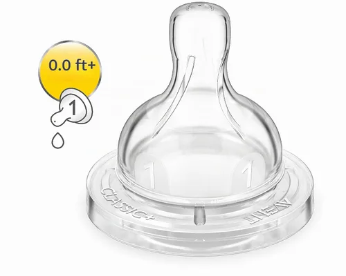 Vista 3 de Philips Avent Biberón anticólicos para recién nacido, 4 unidades, flujo 1, SCF421/47