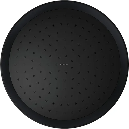 Vista 12 de KOHLER 26291-G-BL Statement™ Cabezal de lluvia redondo de 12" de una sola función, 1.75 gpm, negro mate