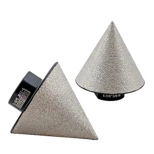Vista 25 de DT-DIATOOL Brocas biseladas de diamante - Broca de corona de diamante de 4/5 pulgadas x 5/8"-11 rosca para agrandar, recortar, dar forma a agujeros