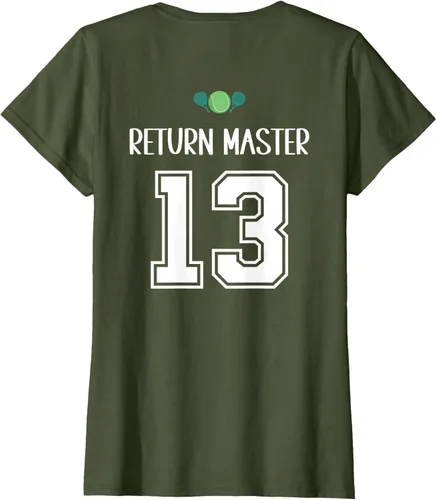 Vista 57 de Camiseta divertida del grupo de tenis de pádel para el equipo de pádel