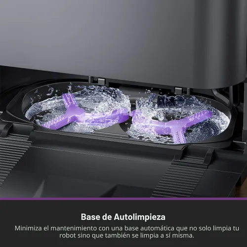 Vista 4 de Eureka J15 Pro Ultra Robot - Aspirador y fregona con base autovaciada, 16,200 Pa de succión, diseño de mopa con brazo flexible, lavado con agua