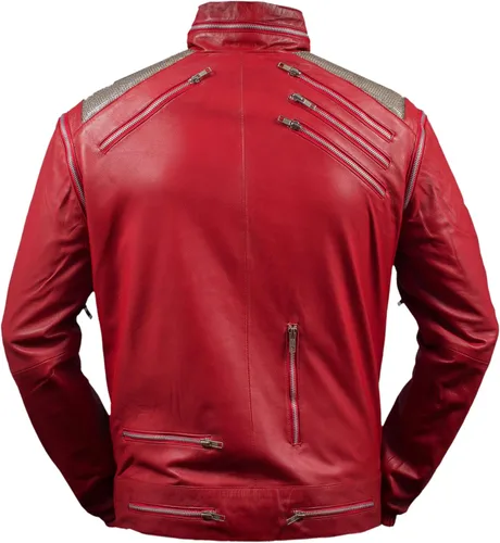 Vista 3 de F&H Michael Jackson Beat It - Chaqueta de piel auténtica para niños