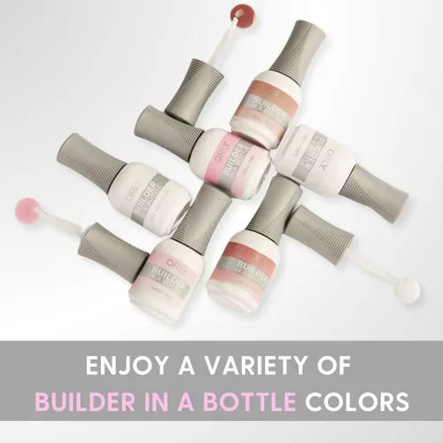 Vista 8 de Orly Builder In A Bottle - Gel de escultura para extensión rápida de uñas, reparación y fortalecimiento Gel constructor de larga duración