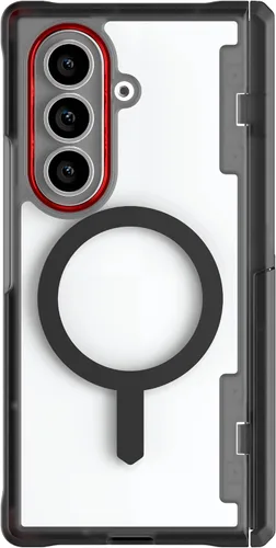 Vista 32 de Ghostek COVERT - Funda rosa para Galaxy Z Flip 4 para mujeres y niñas, protección completa de bisagra y parte trasera transparente, duradera