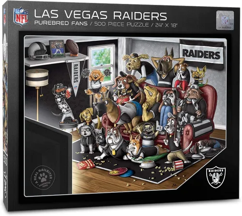 Vista 28 de YouTheFan NFL Purebred Fans - Rompecabezas de 500 piezas, un verdadero clavador