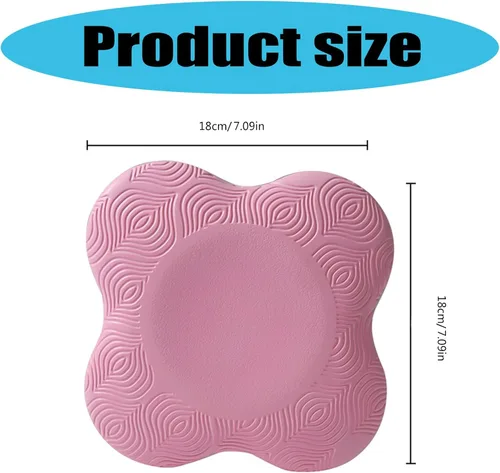 Vista 9 de Yogas Rodillamiento Almohadilla Protectora Antideslizante Yogas Almohadillas de Espuma Deportiva Cojín de Equilibrio Suave Almohadilla Plana Duradera