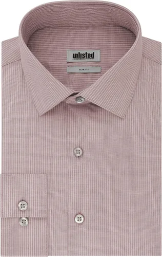 Vista 13 de Kenneth Cole - Camisa de vestir para hombre, corte ajustado, cuadros y rayas (estampadas)