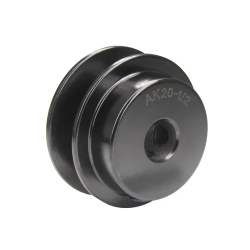 Vista 4 de AK20-1/2 "perforadas poleas de banda de ranura única 2.0 "OD 1/2" Bore V-Belt polea polea de correa de hierro fundido para correa en V